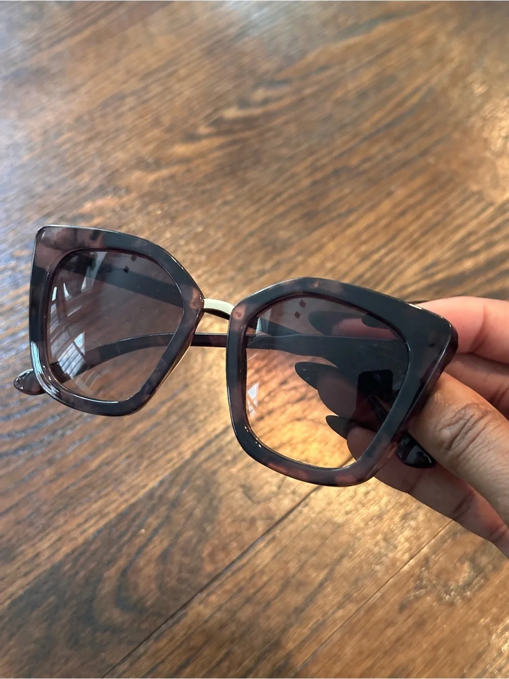 ALDO Women's Square Sunglasses - Brown Tortoiseshell